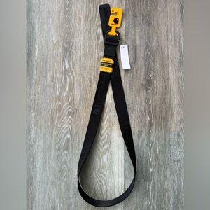 Carhartt Nylon 36mm Webbing Ladder Lock Belt Black Heavy Duty Size XL 42-44 NEW